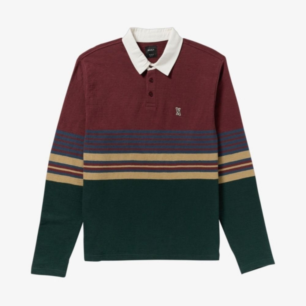 RVCA Harbor Long Sleeve Polo